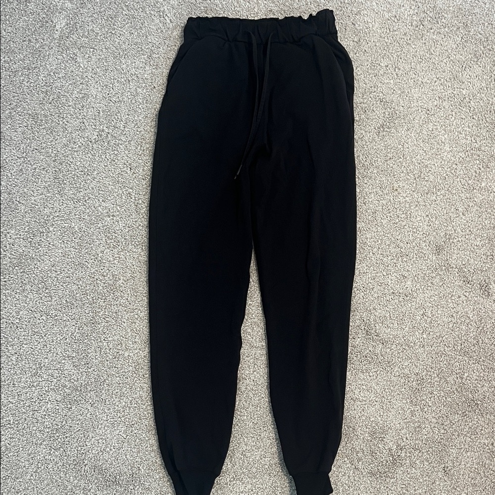 lululemon athletica Classic Black Joggers